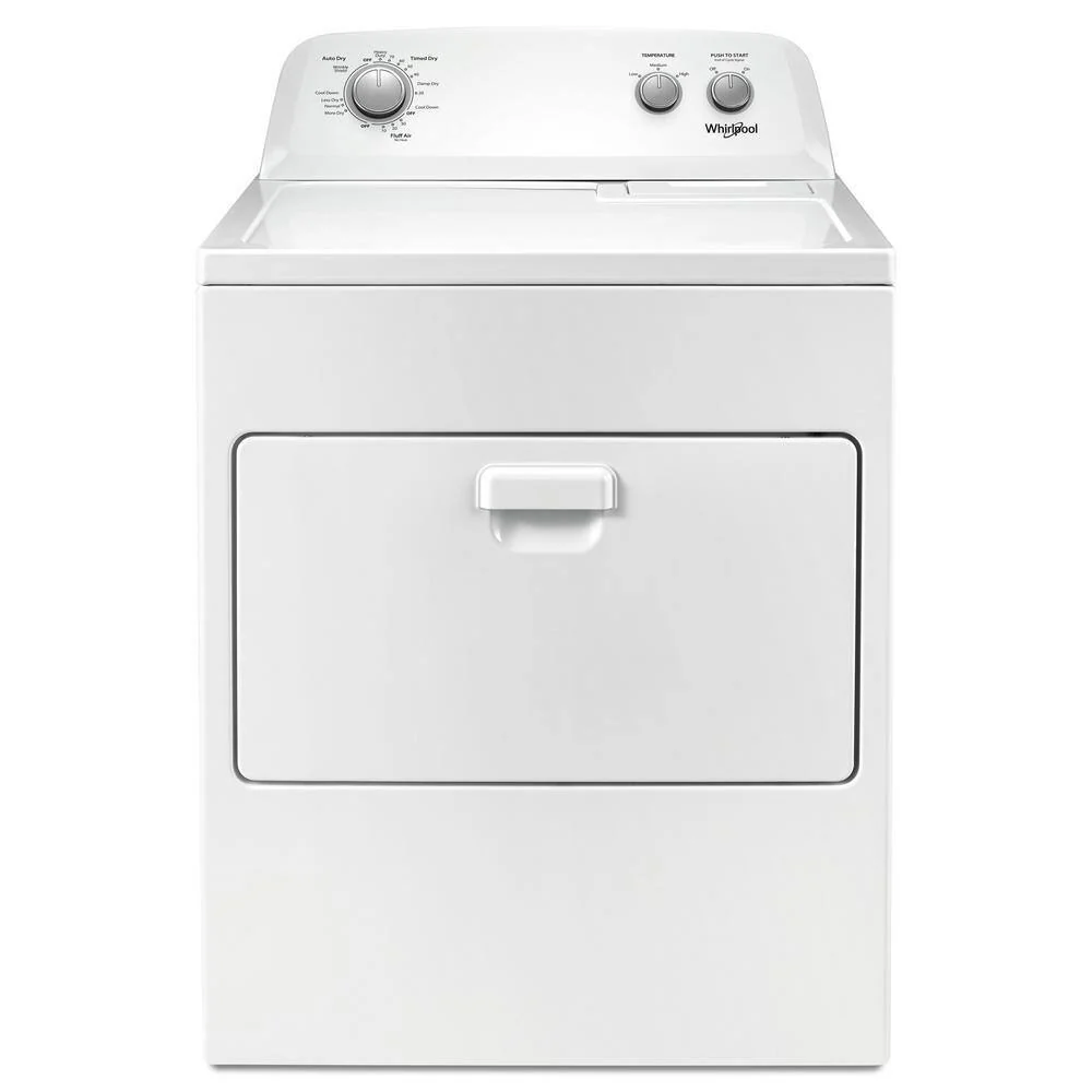 7.0 cu. ft. Electric Dryer, AutoDryTM System, Wrinkle ShieldTM, White