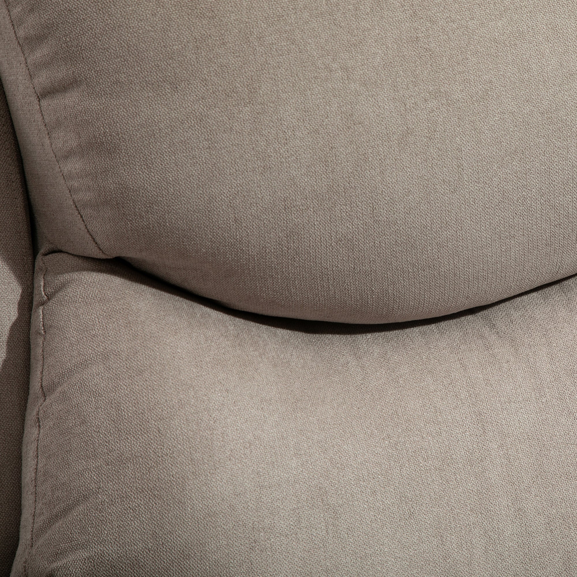 HOMCOM relaxfauteuil enkele sofa ligbed kantelbaar 150 ° TV-fauteuil linnen beige 97 x 96 x 105,5 cm