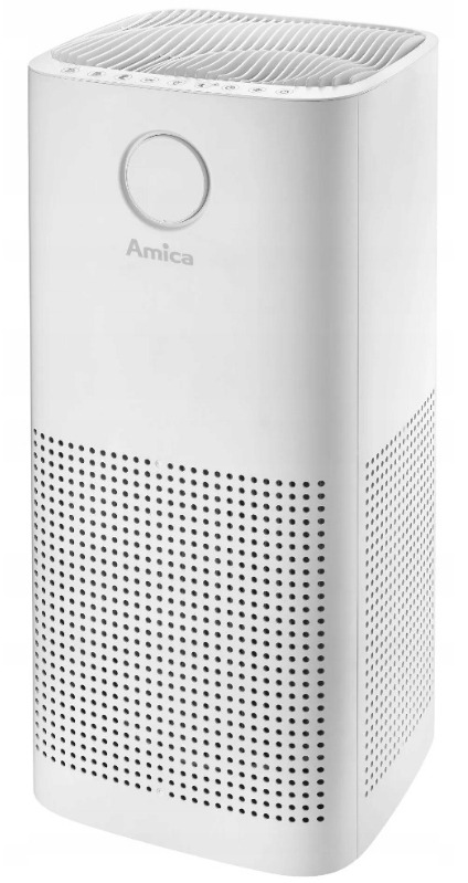 Amica APD 4011 Air Purifier Oczyszczacz powietrza HEPA jonizacja 65W biały
