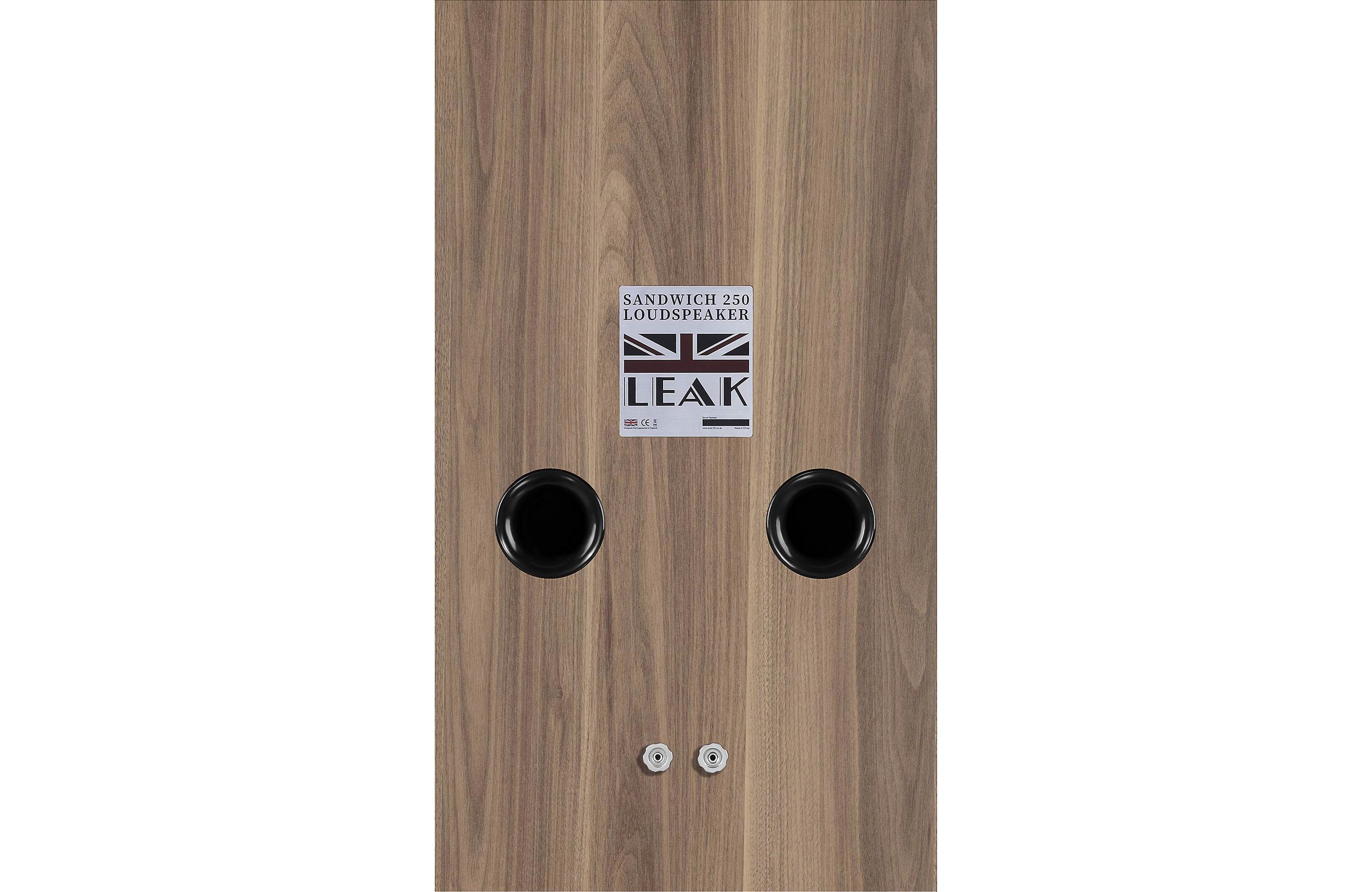 LEAK Sandwich 250 Standmount Loudspeakers - Walnut - Pair