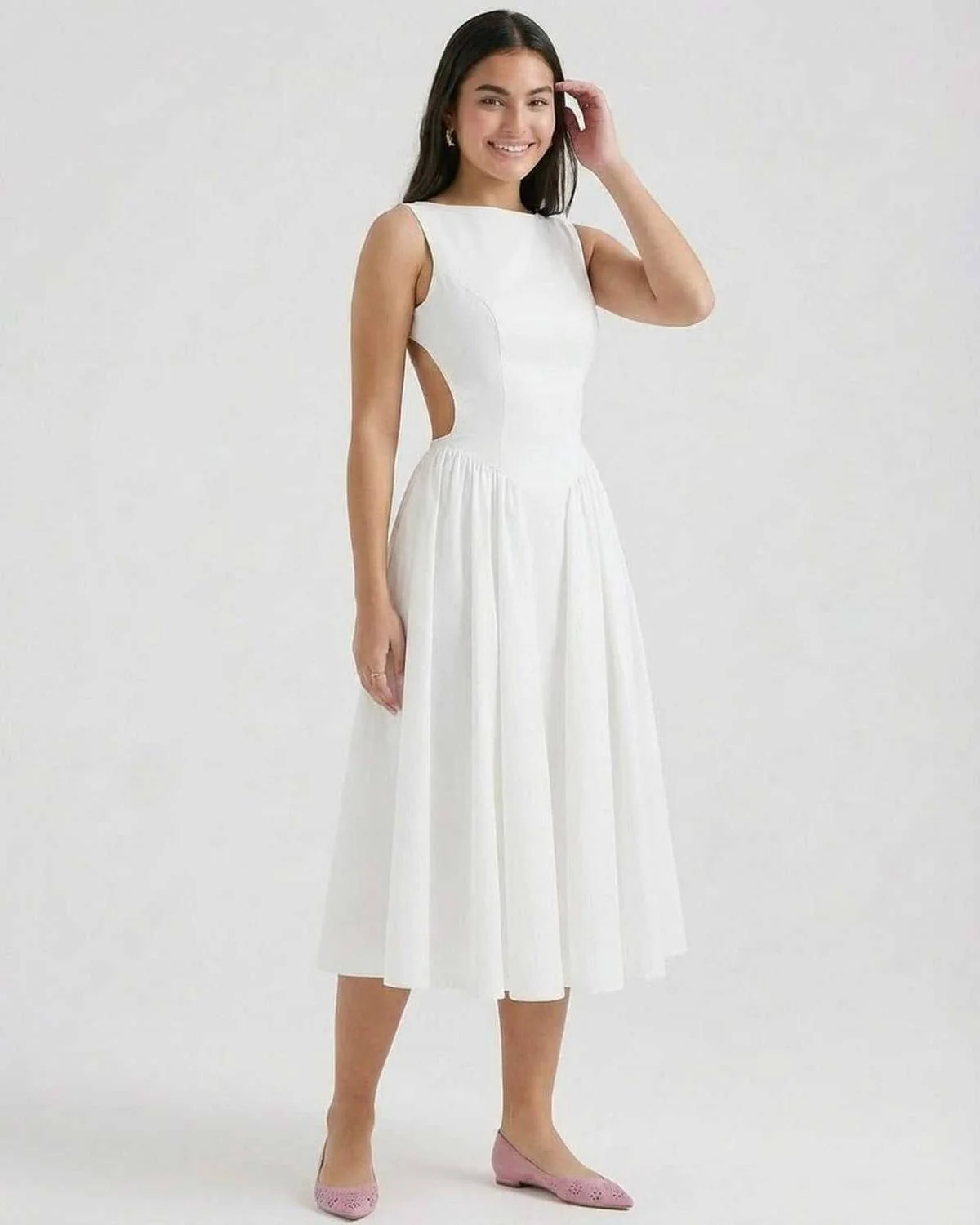 Midi-Kleid