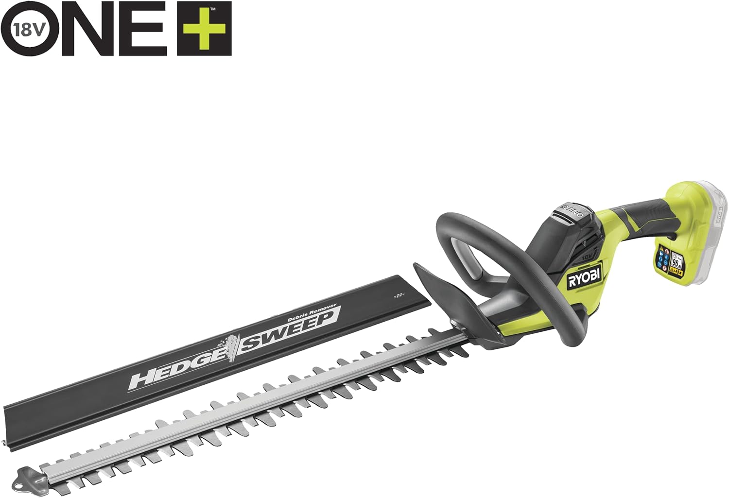 Bundle aus 18 V ONE+ Akku-Kettensäge RY18CS20A-125 + 18 V ONE+ Akku-Heckenschere RY18HT50A-0