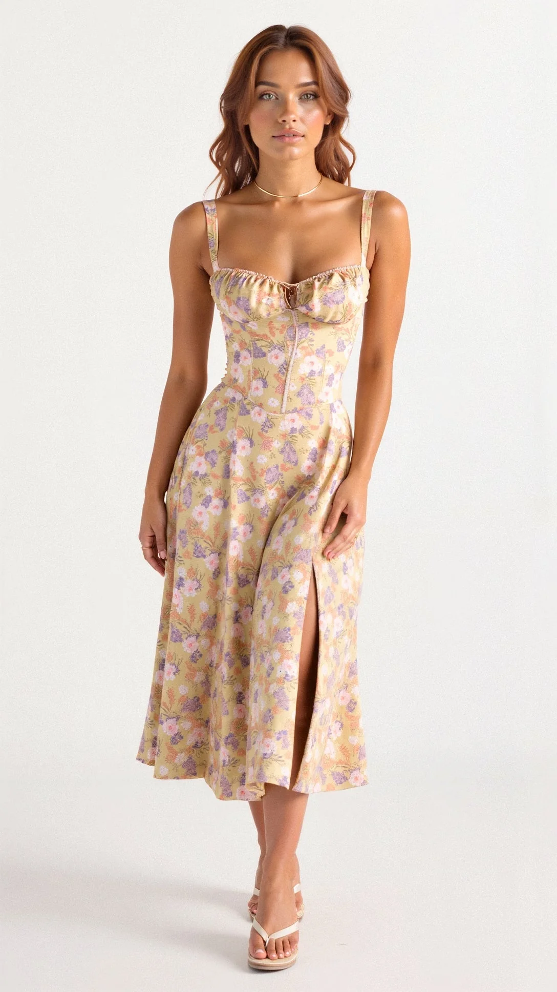 Korsett-Midikleid �C Schmeichelhafte Passform f��r jeden Anlass