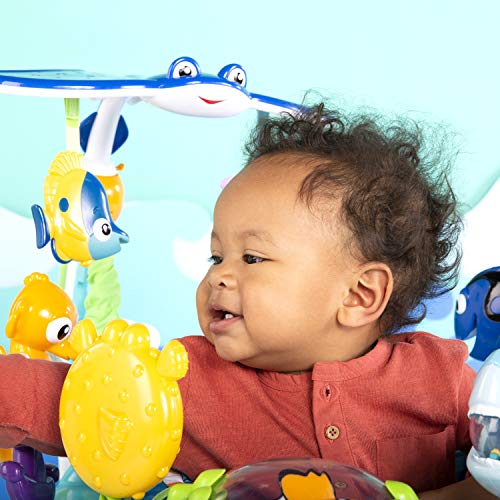 Bright Starts Disney Baby Finding Nemo Activity Center Jumper with Interactive Toys, 360�� Seat, Adjustable Positions