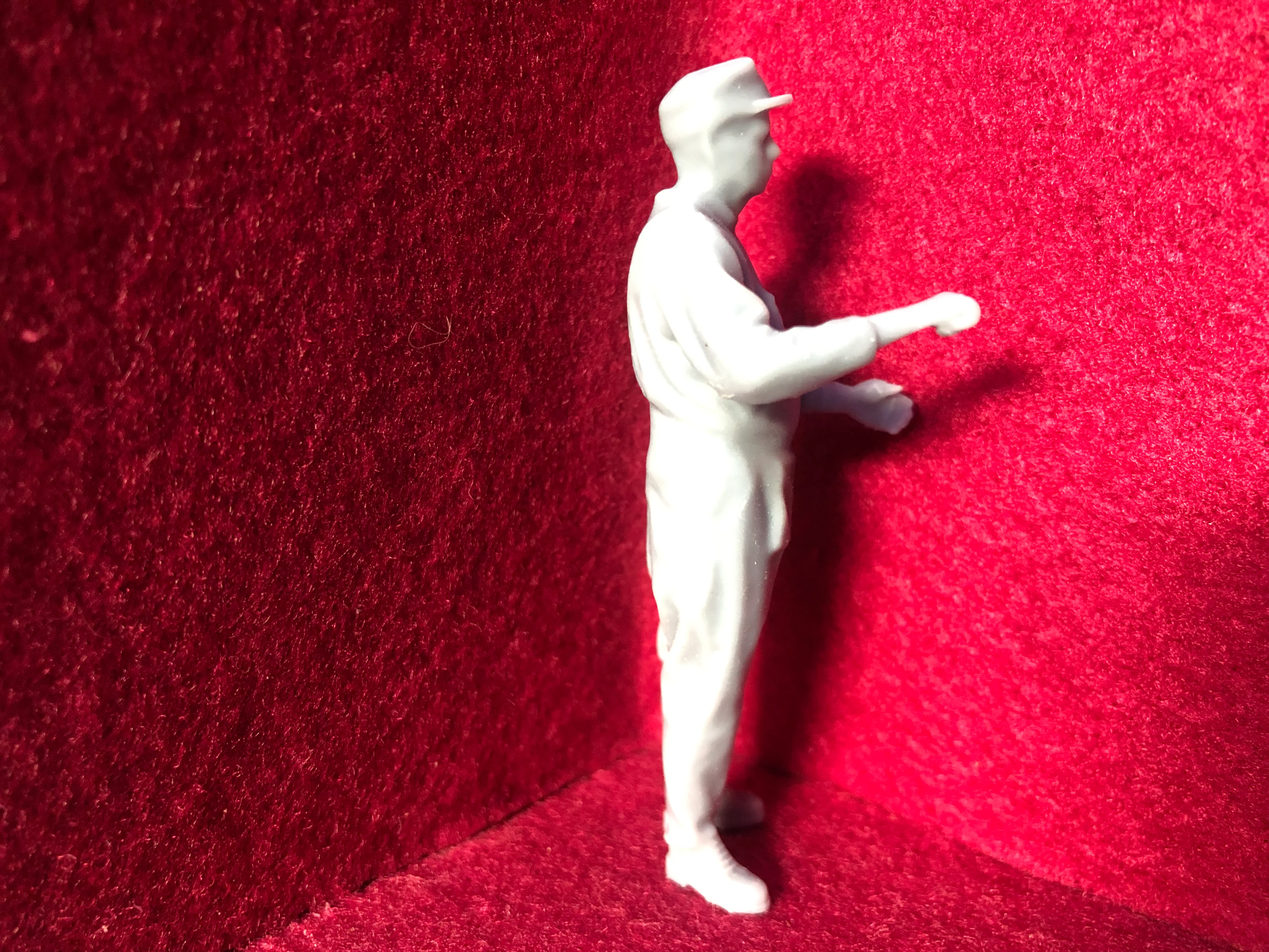 G-Scale driver figure - 3D scan of a real person - D039 (also GN15)