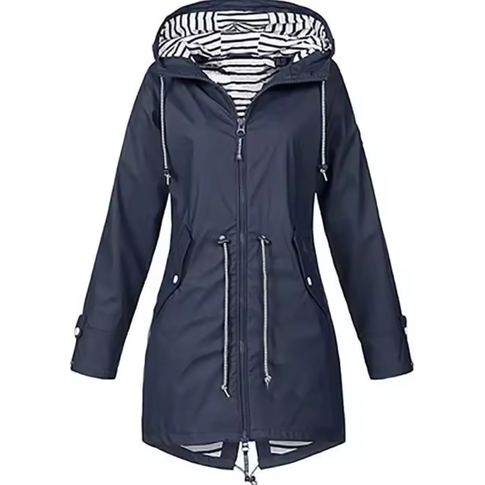 Wasserdichter Regenmantel mit Kapuze �C Leicht & Unisex