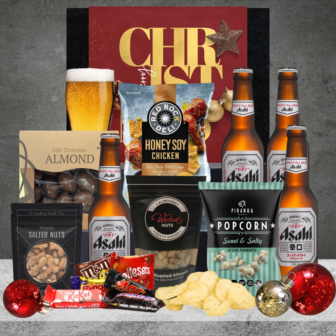 Asahi Christmas Beer Hamper