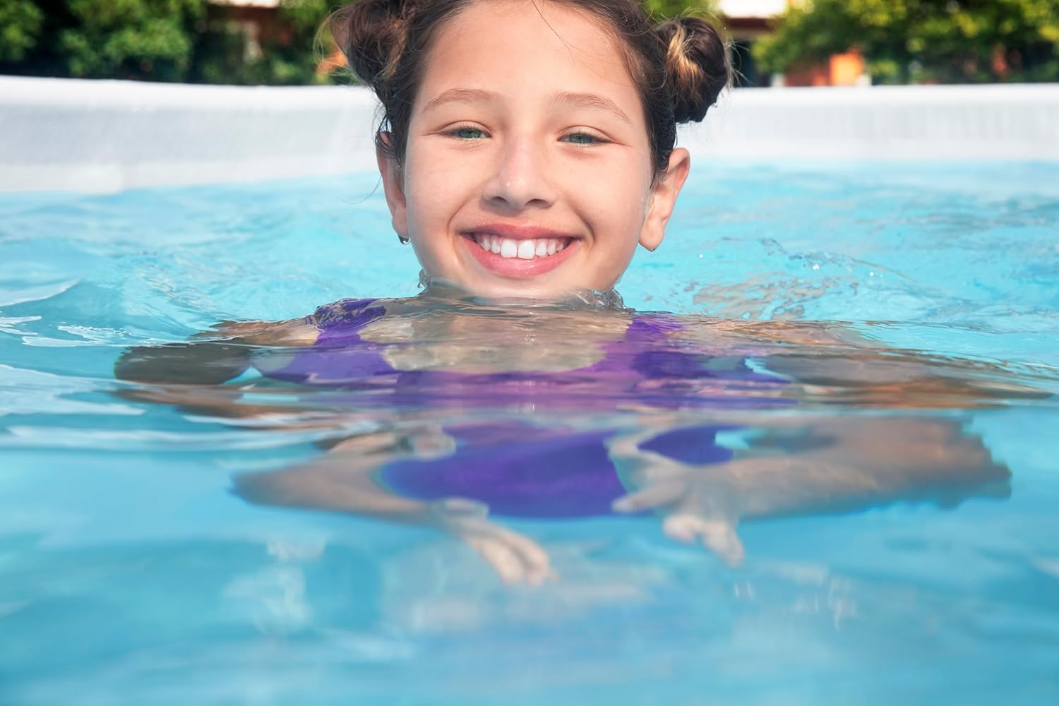 Bestway Oval Pool Set 10 ft x 6 ft 7 Zoll x 33 Zoll oder 3,05 m x 2,00 m x 84 cm