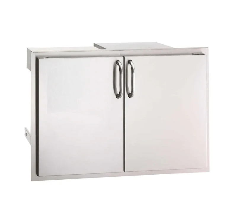 Fire Magic Stainless Select Double Doors W/ Trash Tray & Dual Drawers