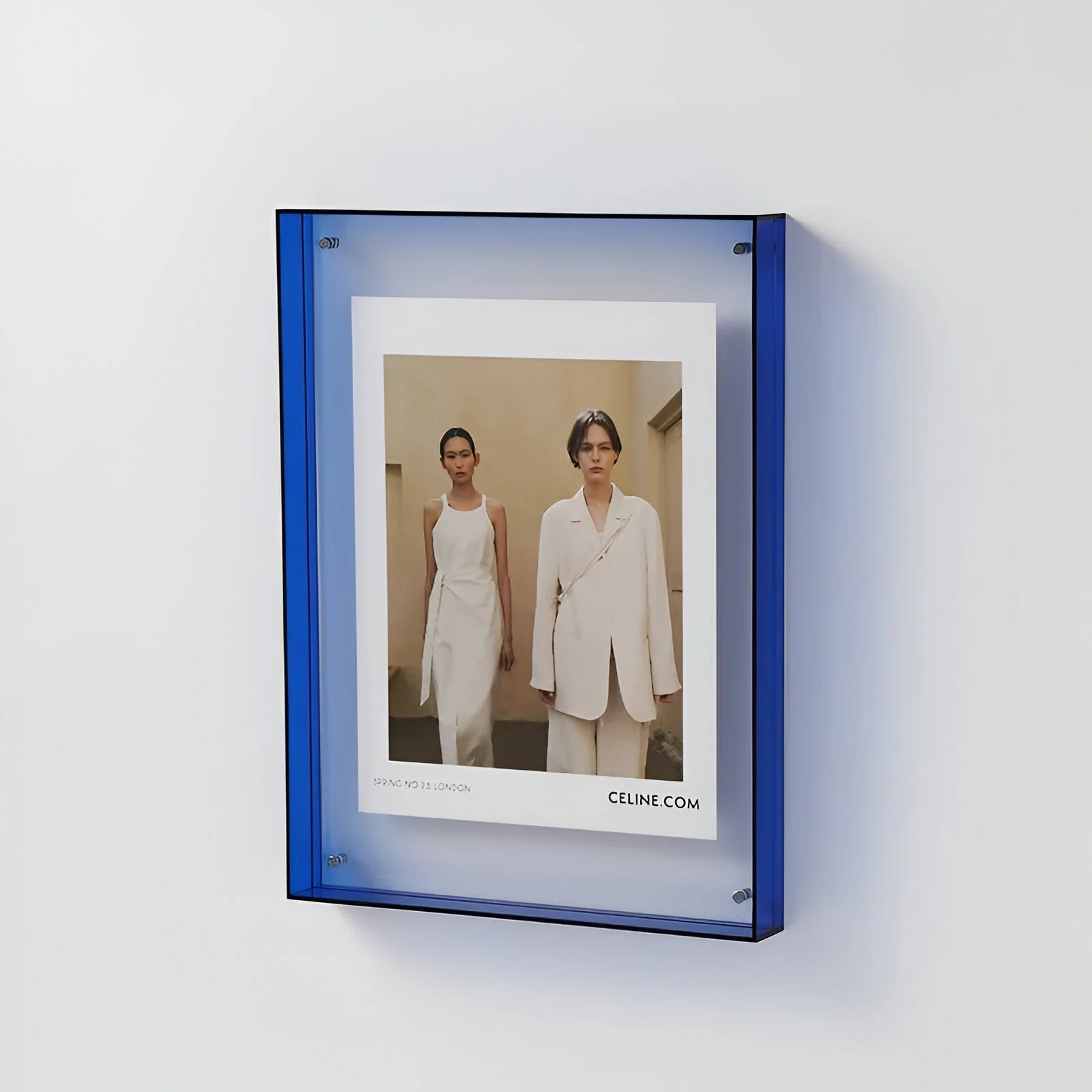 Transparenter Acryl-Fotorahmen - Modernes minimalistisches Design