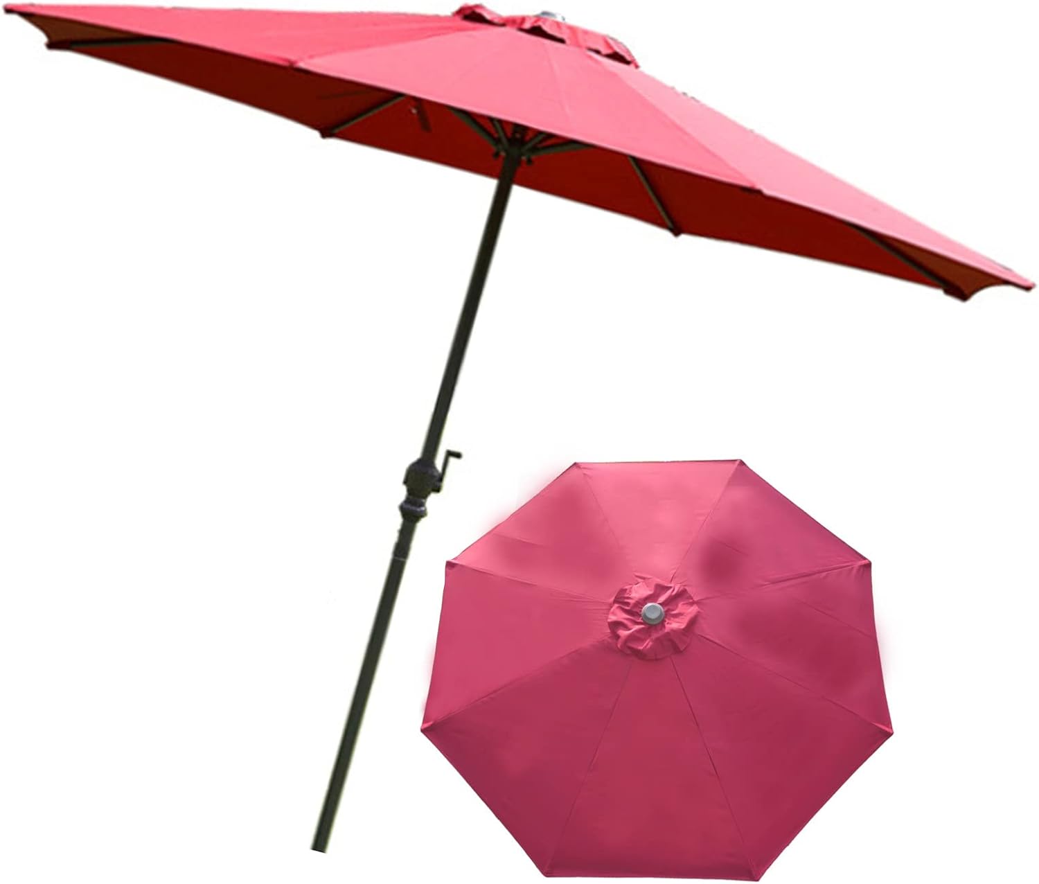 Sonnenschirmschutz, Strandschirm, rund, tragbar, Sonnenschutz, Windschutz, Outdoor-Tischschirm, Terrasse, Rasen und Garten, Garten-Terrassenschirm, Sonnenschirm good