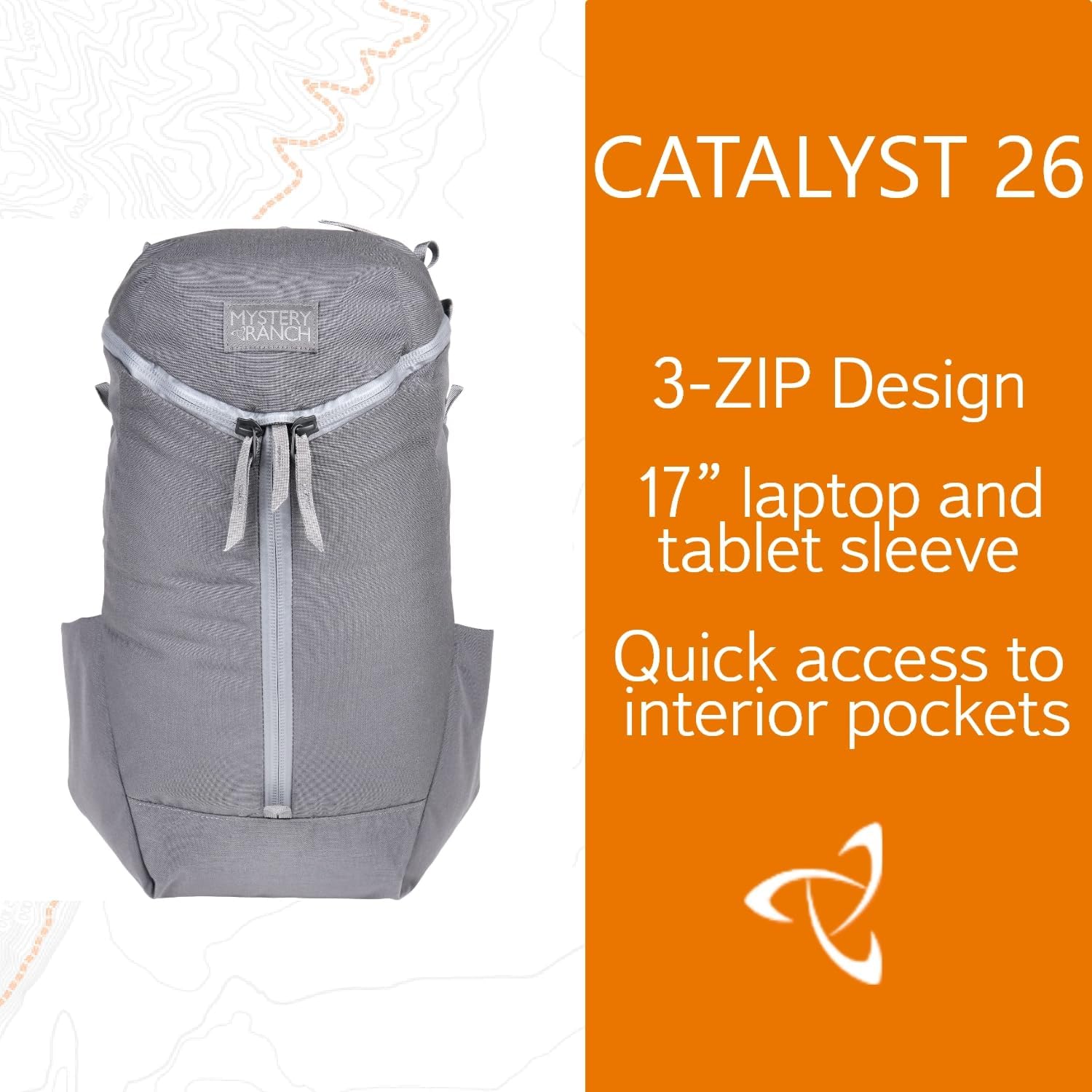 Mystery Ranch Unisex Catalyst 26 Rucksack, Shadow, Einheitsgröße (26er Pack)
