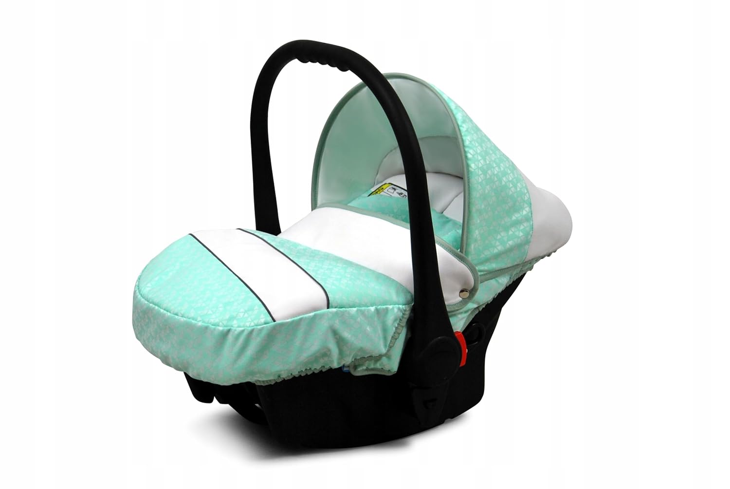 BabyLux® Bambimo Kinderwagen Set 3 in 1 - White Lux - incl. Babywanne, Buggy Sportsitz, Auto-Babyschale - Autositz - Kinderwagenset - Kombikinderwagen mit Wickeltasche, Regenschutz usw.