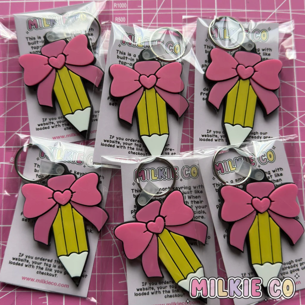 Pencil NFC Keychain