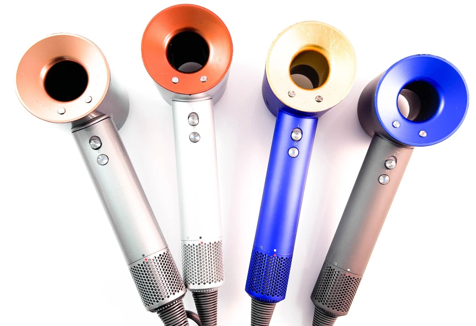 2025 Dyson Supersonic F?hn met 4 Styling Opzetstukken �C Diverse Kleuren, Gebruikt