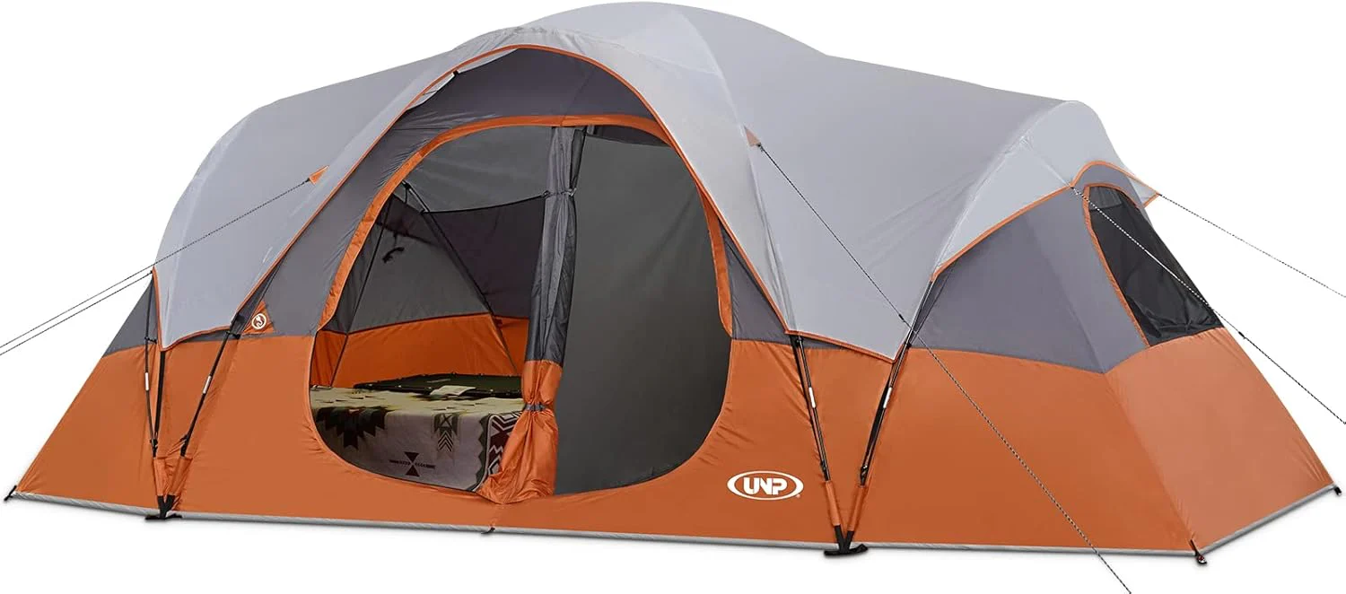 UNP Camping Tent 10-Person-Family Tents, Parties, Music Festival Tent, Big, Easy Up