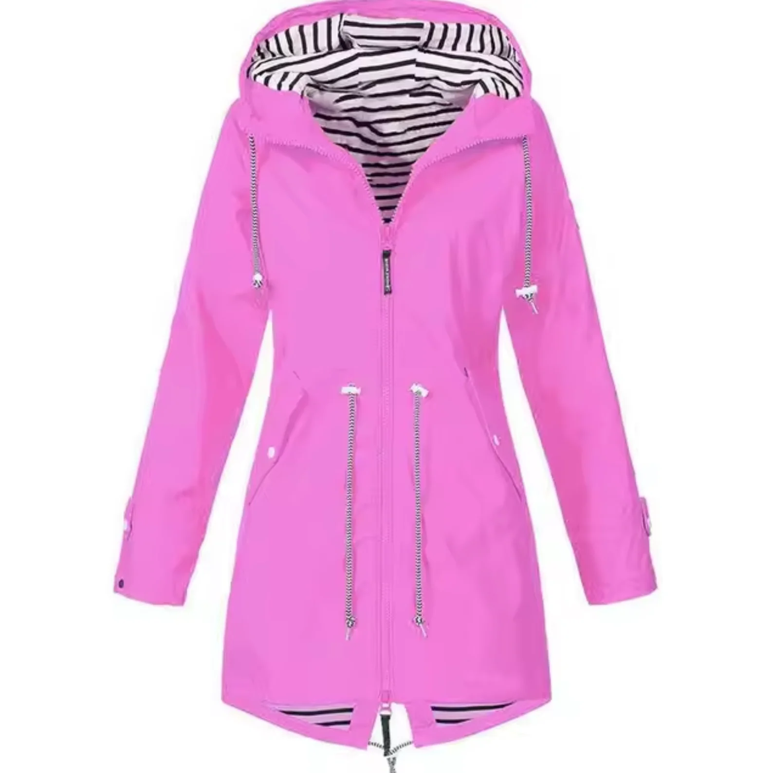 Wasserdichter Regenmantel mit Kapuze �C Leicht & Unisex
