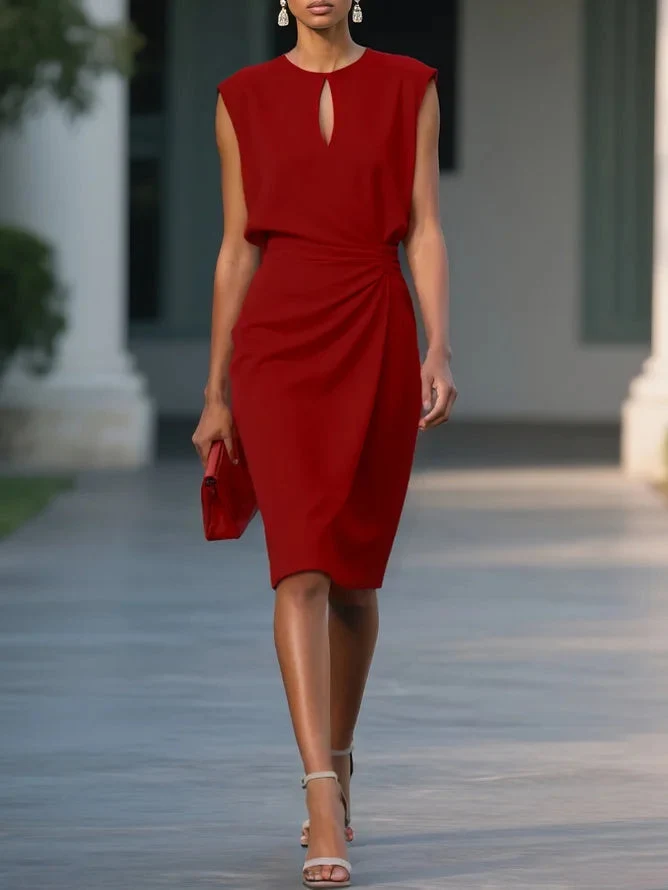 Elegantes Midi-Kleid f��r Damen