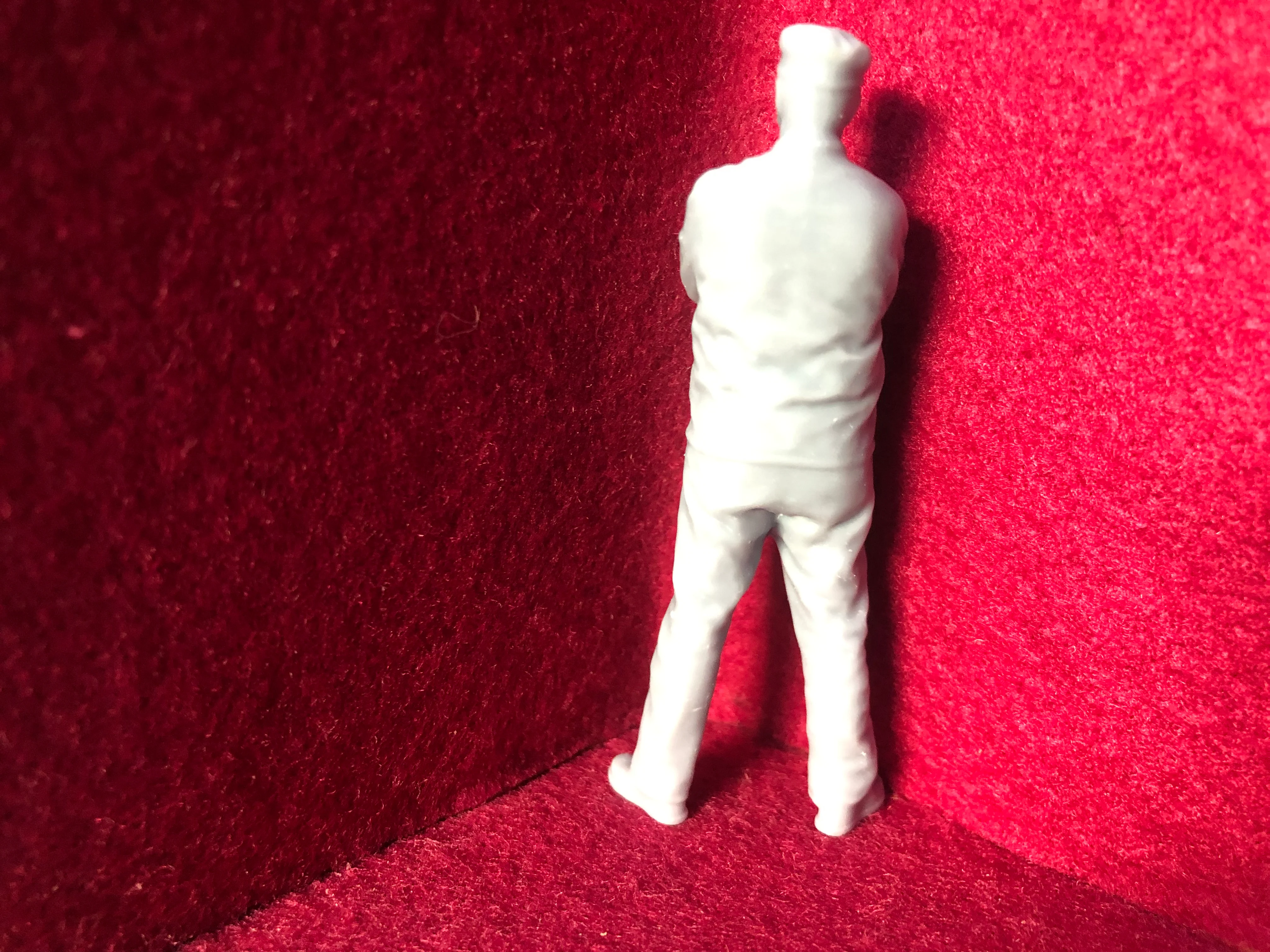 G-Scale driver figure - 3D scan of a real person - D047 (also GN15)