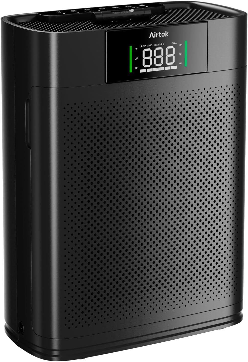 AIRTOK Large Room Air Purifier with HEPA & Aromatherapy - Covers up to 1300 Sq. Ft.