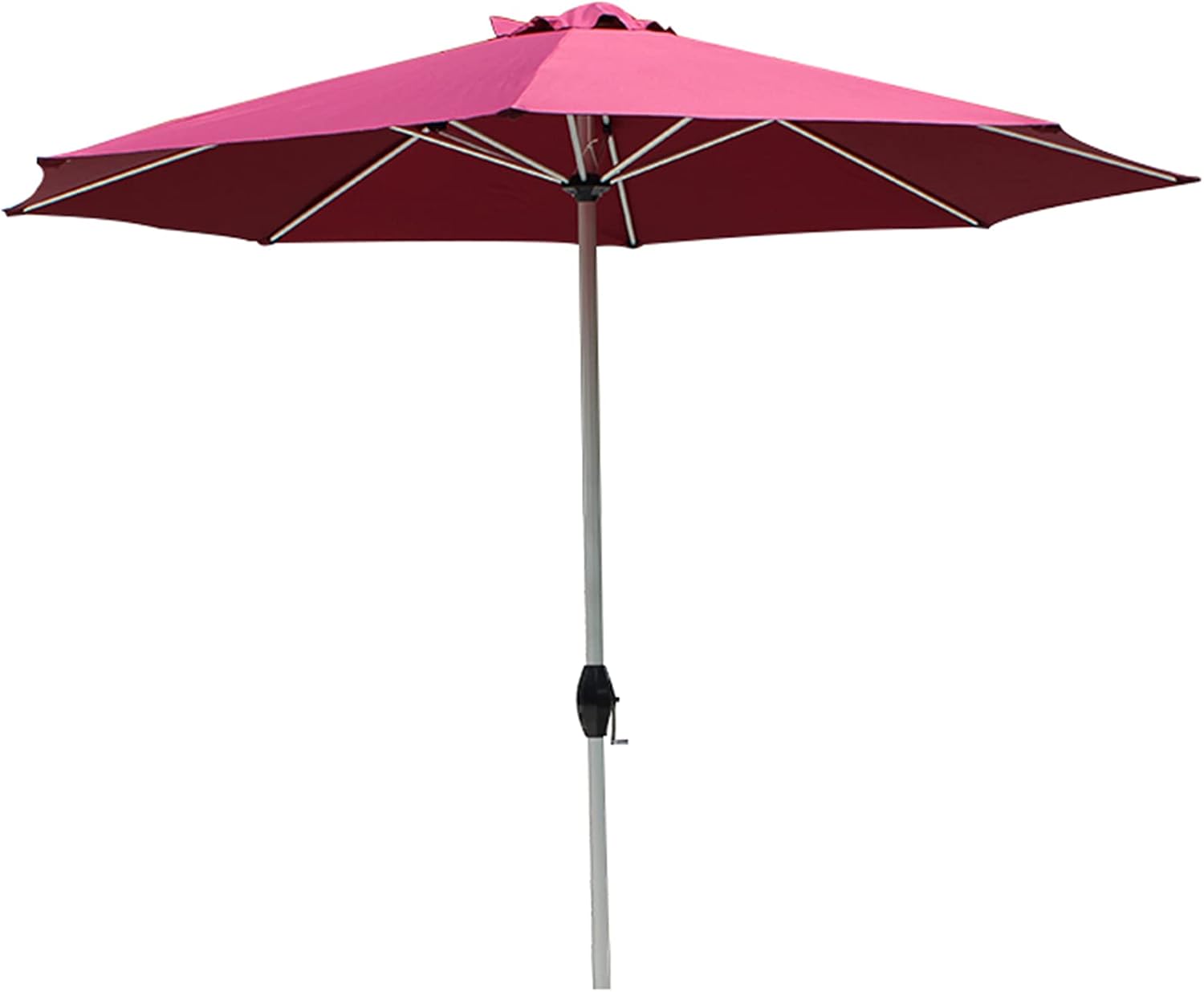 Garten Parasols ft Patio Outdoor Garten Regenschirm UV -Schutz 8 Rippen wasserdicht und Winddicht