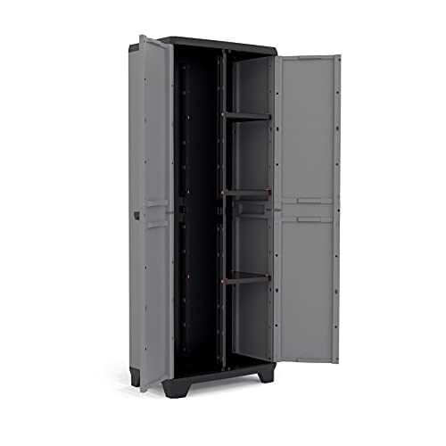 Keter Armadio Alto Titan con Ripiani Regolabili, da interno ed esterno, 80 x 44 x 182 cm : Amazon.it: Giardino e giardinaggio