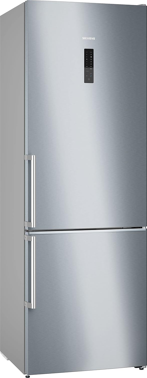 SIEMENS KG39EAICA iQ500 Kühl-Gefrier-Kombination, 201 x 60 cm, 249 L Kühlen + 94 L Gefrieren, LowFrost seltener abtauen, LED-Beleuchtung gleichmige Ausleuchtung, BigBox Platz für groes Gefriergut