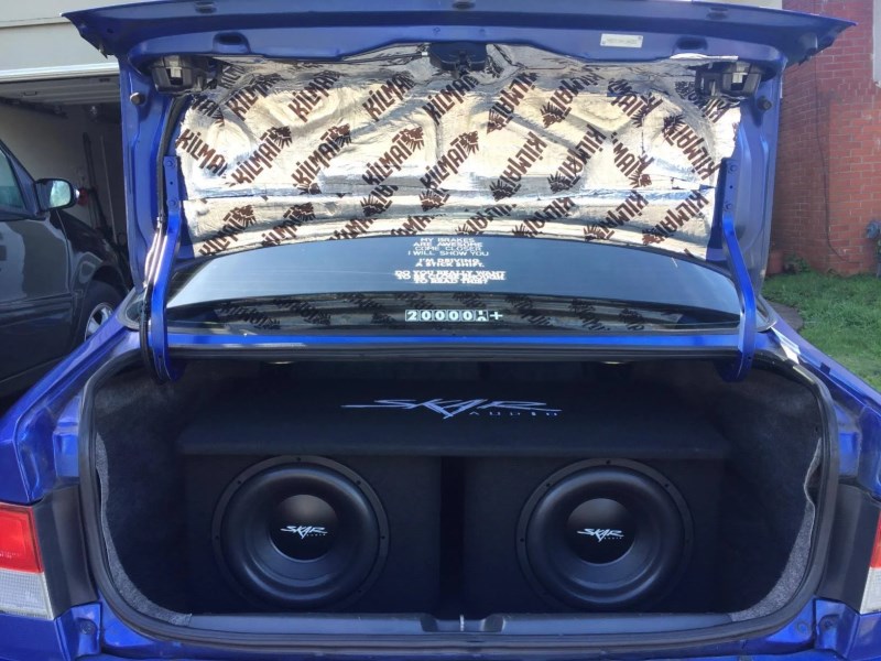 Skar Audio Dual 12 2400W Loaded SDR Series Vented Subwoofer Enclosure | SDR-2X12D4