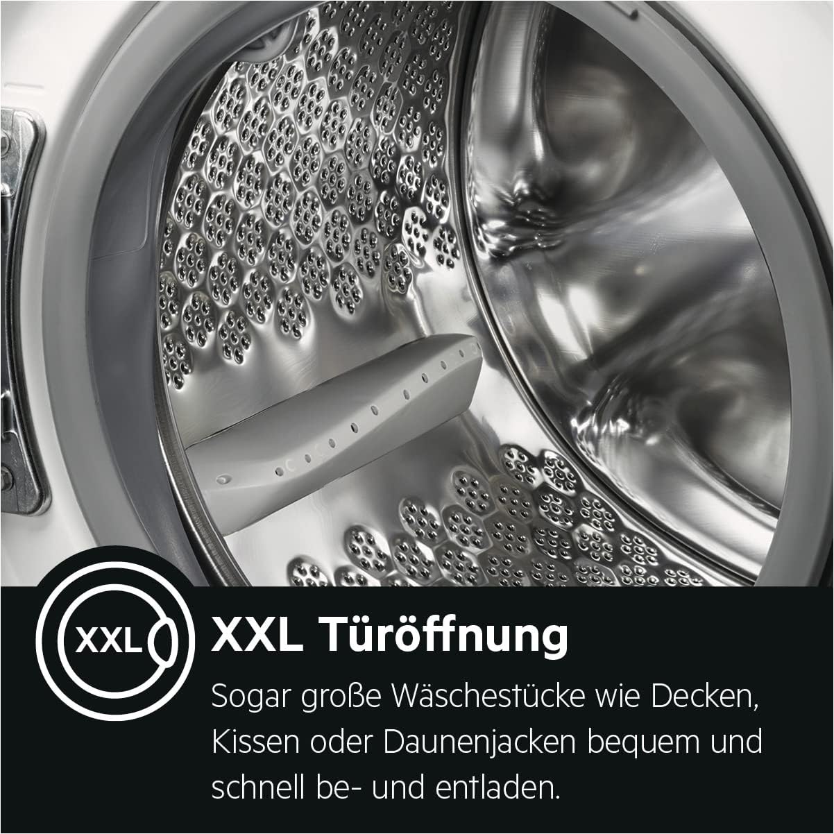 AEG L7WBA60680 Waschtrockner / DualSense - schonende Pflege / 8 kg Waschen / 5 kg Trocknen / D / energiesparend / Mengenautomatik / Nachlegefunktion / ProSteam - Auffrischfunktion / 1600 U/min
