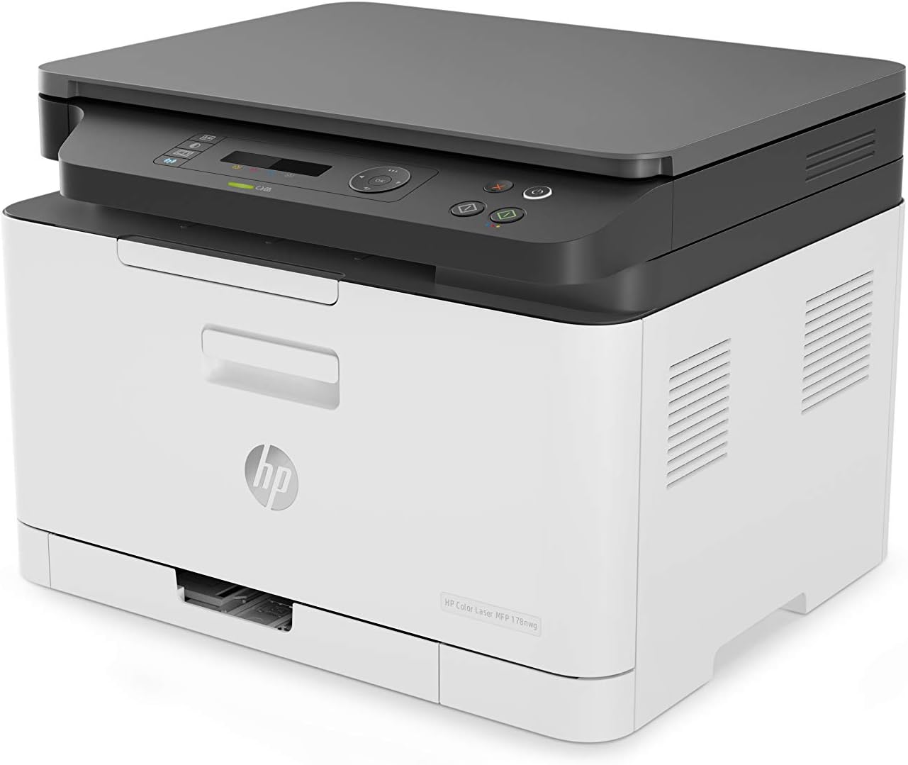 HP Color Laser 150nw Farb-Laserdrucker (Drucker, USB, LAN, WLAN),weiß-grau