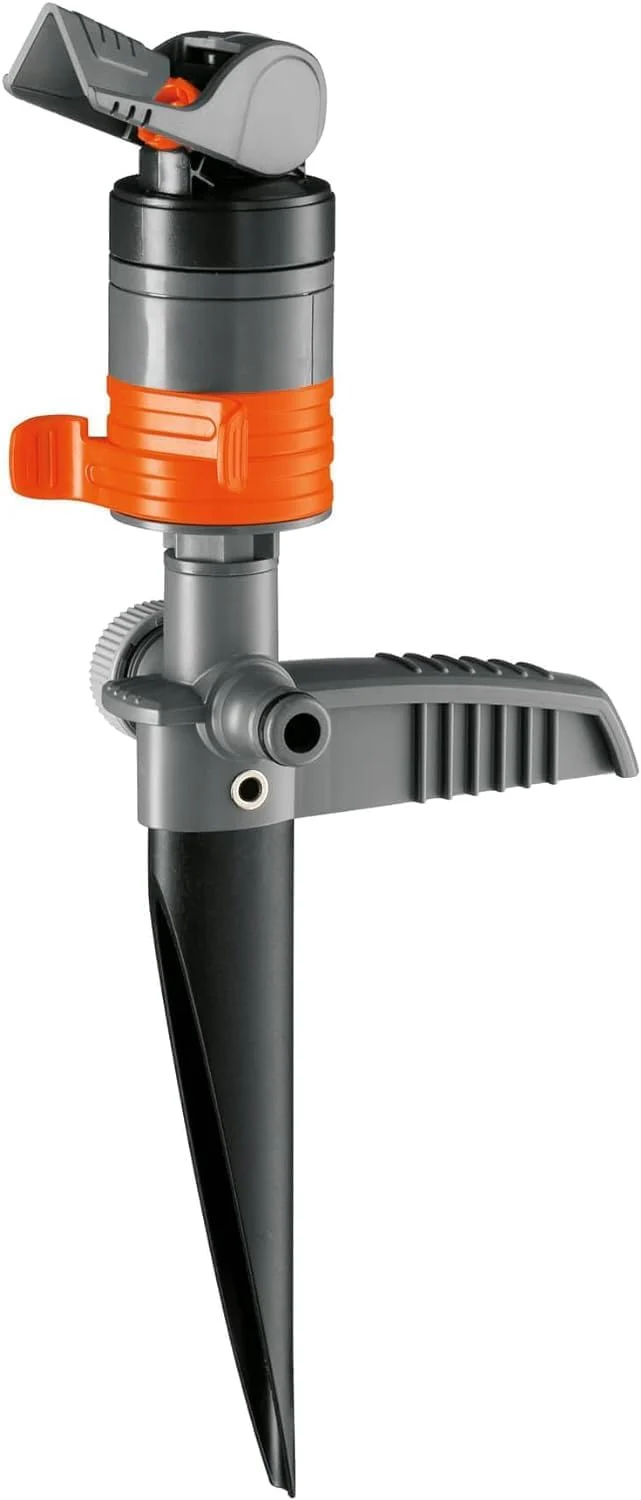 Gardena Comfort veelvlakssproeier AquaContour Automatic: vlakberegening voor de individuele besproeiing van bijna elke tuinomtrek, eenvoudig te programmeren, reikwijdte 2,5-10,5 m (8133-20)