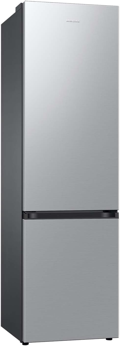 Samsung RB38C600DSA/EF Kühl-Gefrierkombination, 203 cm, 390 l, AI-Kühlschrank mit Gefrierfach, Wifi & AI Energy Mode, No Frost+, SpaceMax, Edelstahl Look