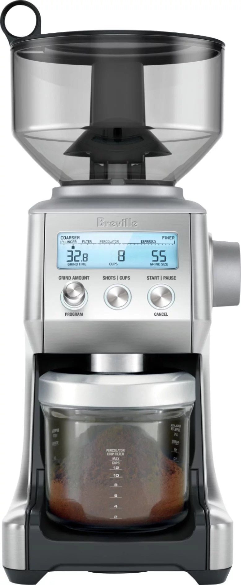 Breville �C the Smart Grinder Pro 12-Cup Coffee Grinder �C Stainless Steel
