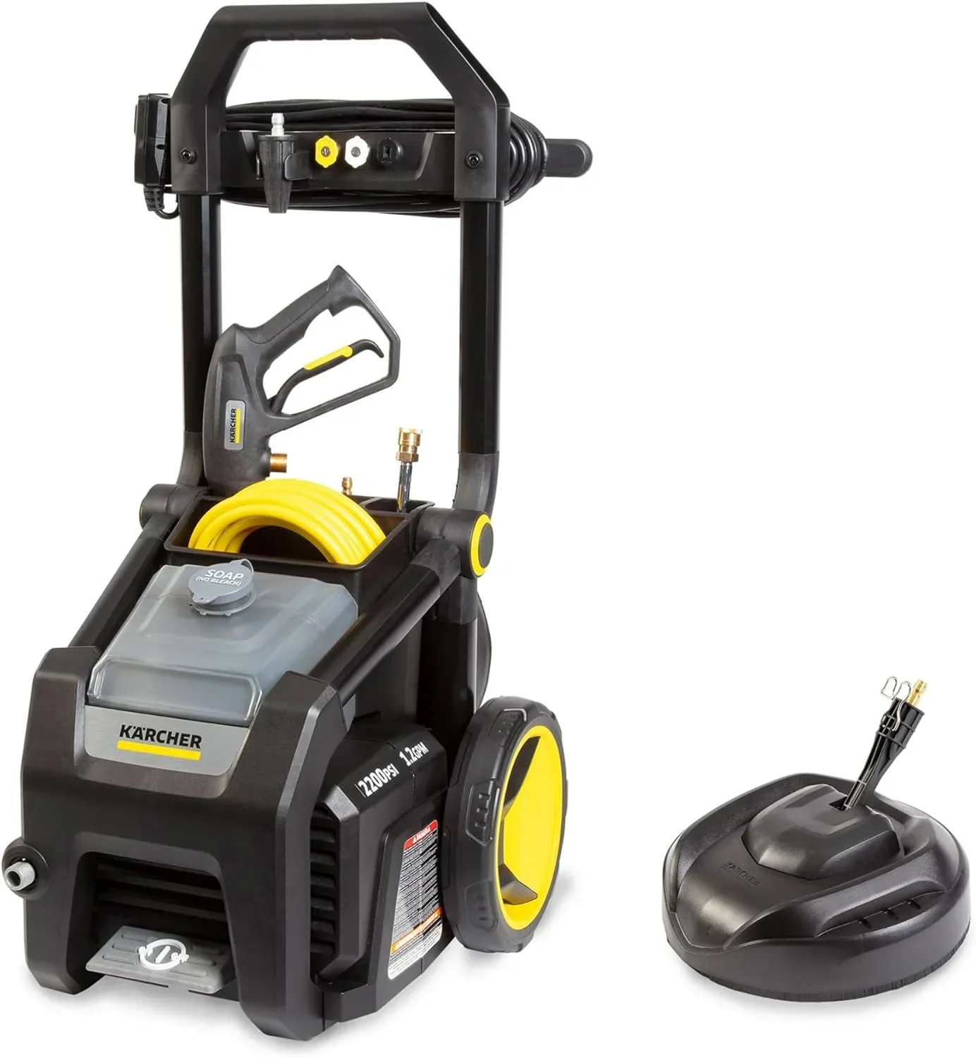 Kärcher Pressure Washer K1700 3 nozzles detergent box