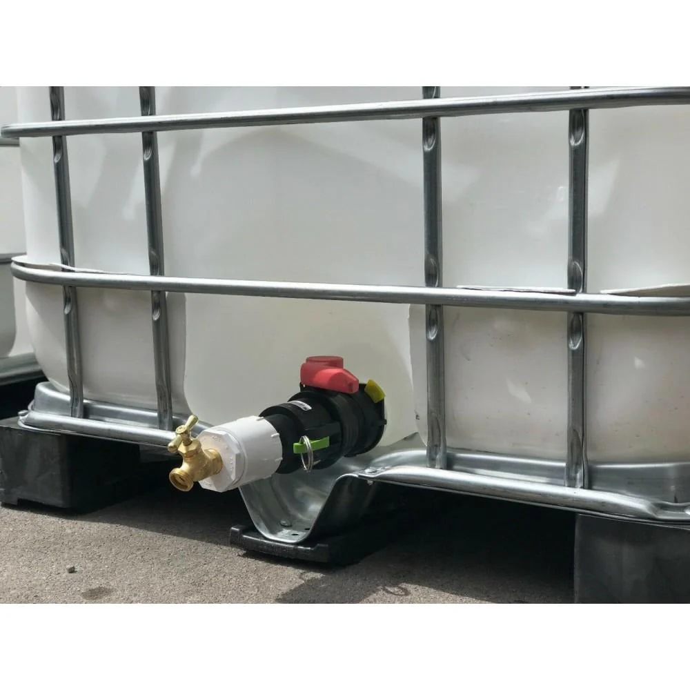 330-gallon food-grade IBC containers | Drinking water and rainwater harvesting containers