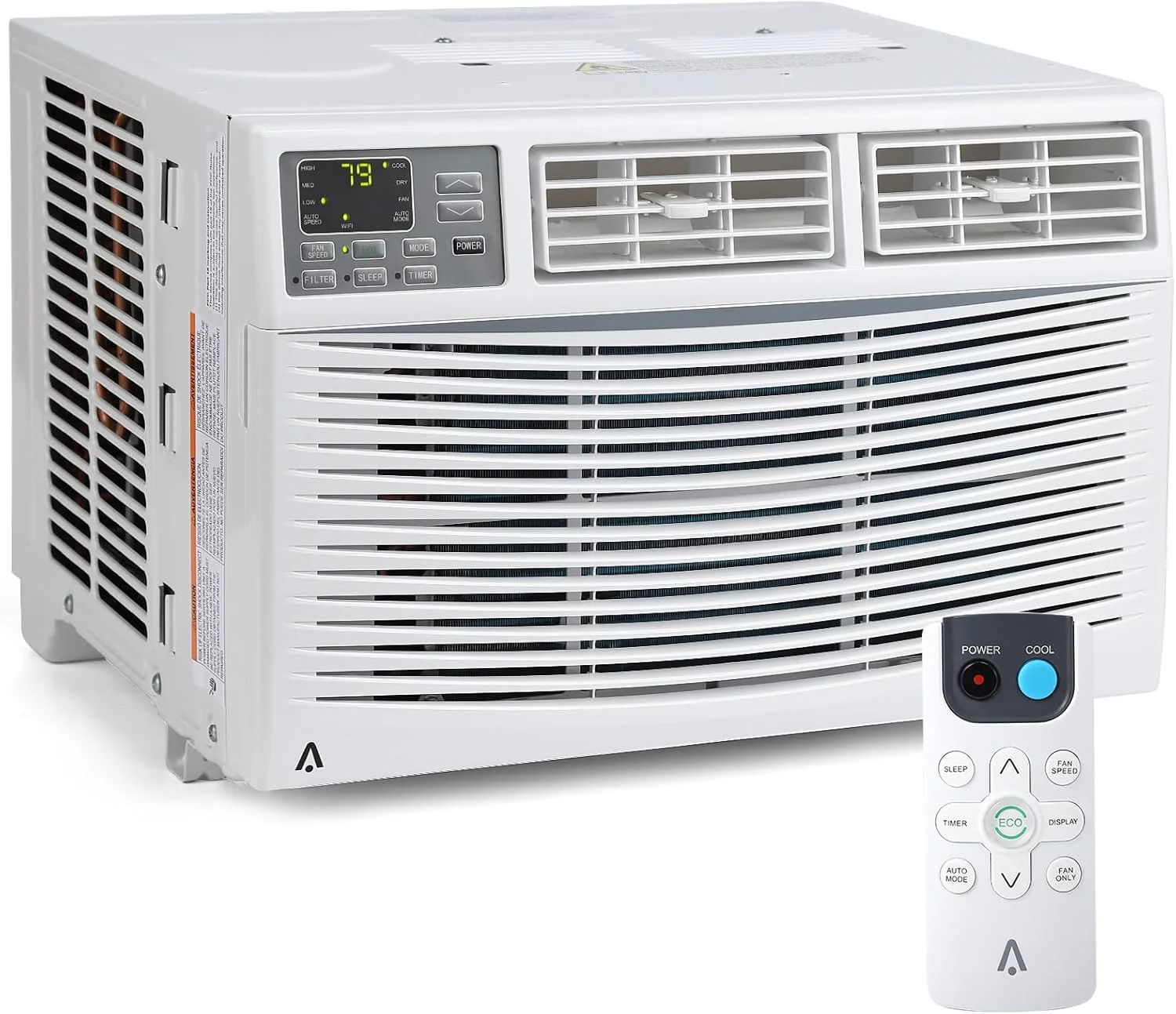 8000 BTU Window Air Conditioner with WiFi, Window AC Unit 110-115V Cools Up to 350 Sq. Ft