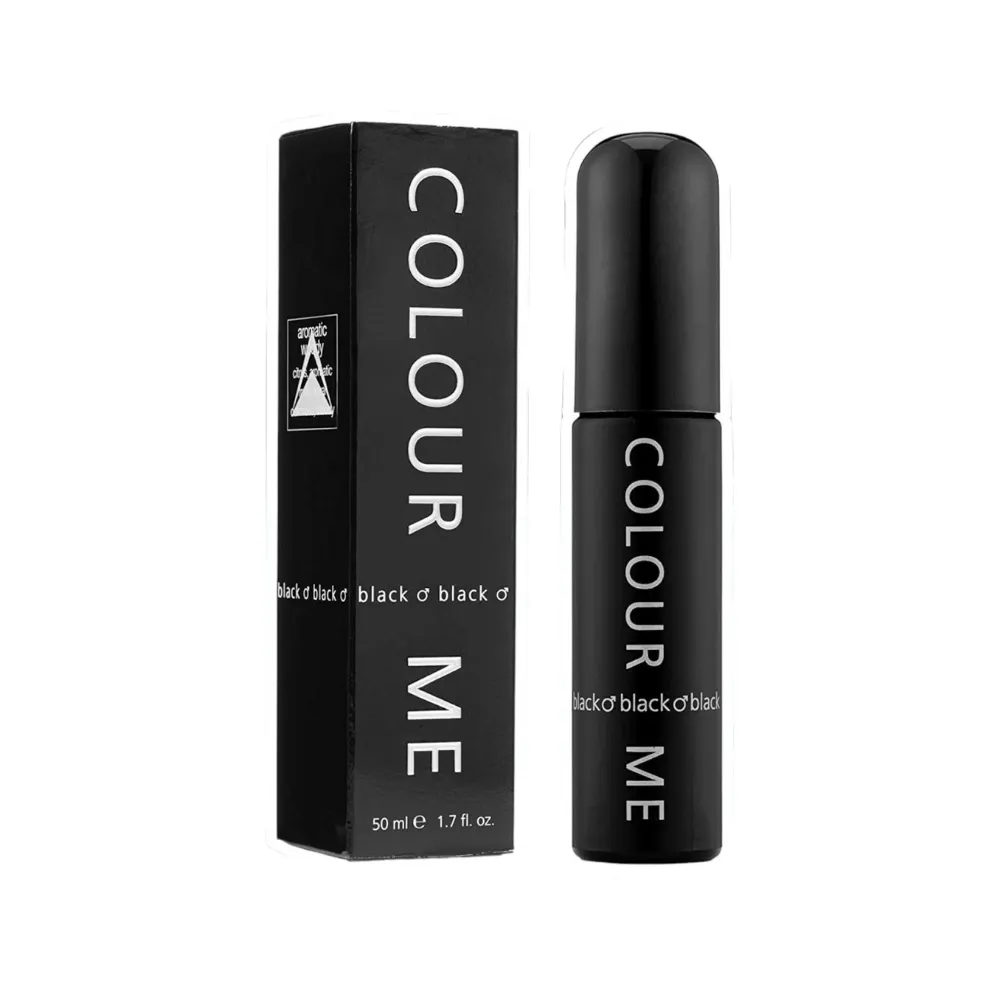 Colour Me Black - Fragrance for Men - 50ml Eau de Toilette Milton Lloyd