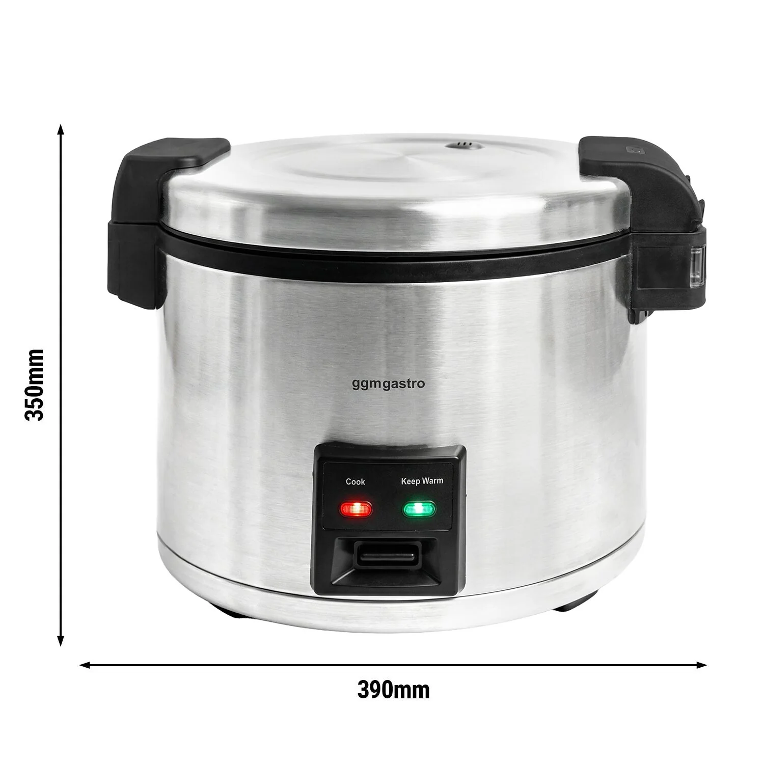 Riskoker - 8,0 l - 1,95 kW - 230 V - 30 kopper