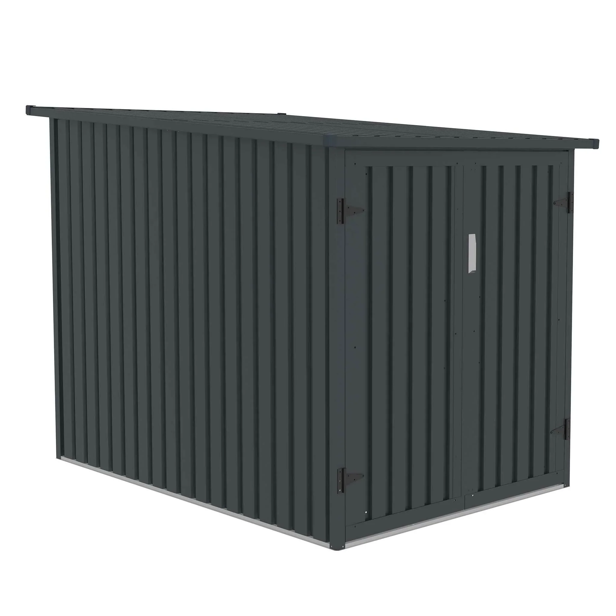 Fornorth Fietsgarage voor twee fietsen 142x198x157cm, Donkergrijs