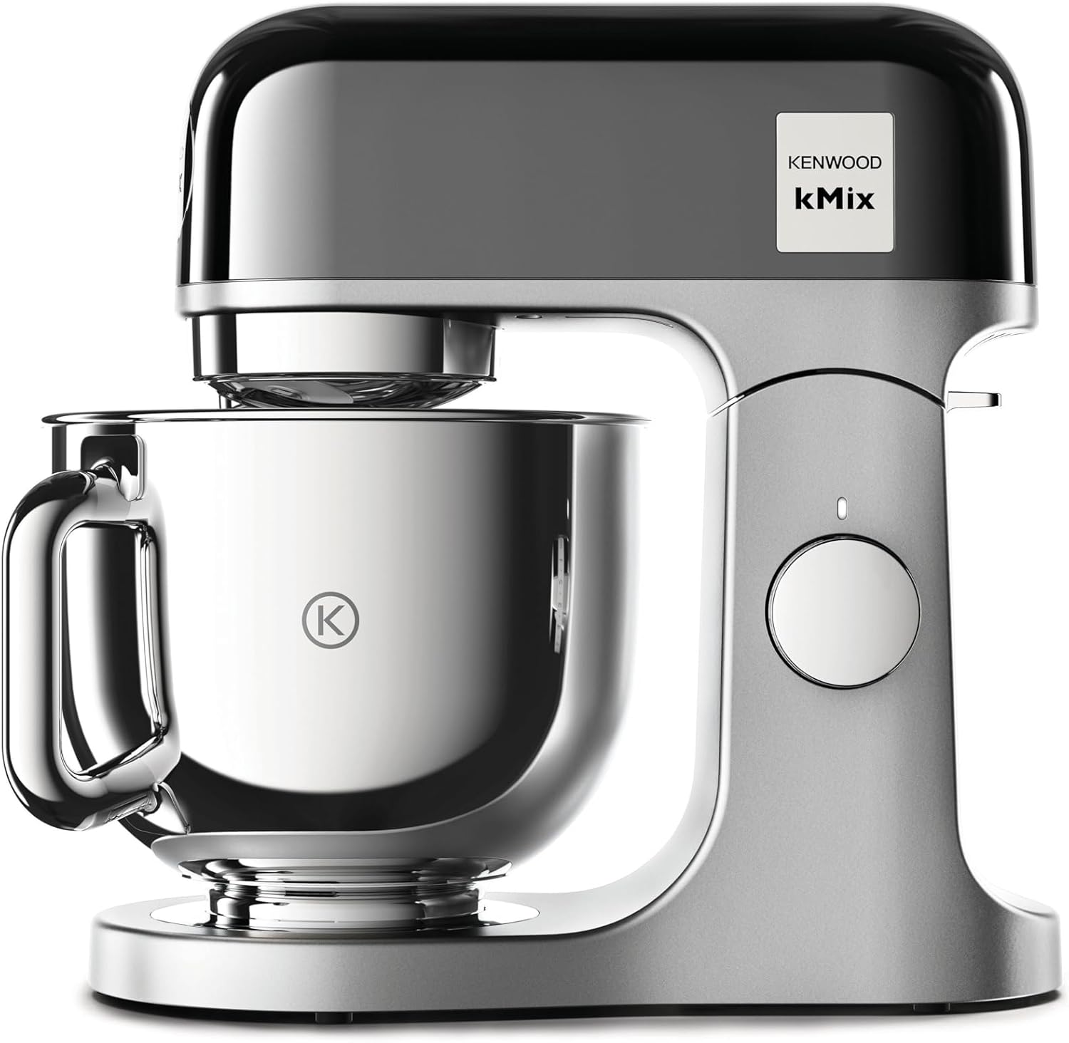 Kenwood kMix KMX750RD Küchenmaschine, 5 l Edelstahl Schüssel, Safe-Use-Sicherheitssystem, Metallgehuse, 1000 Watt, inkl. 3-Teiligem Patisserie-Set und Spritzschutz, Rot