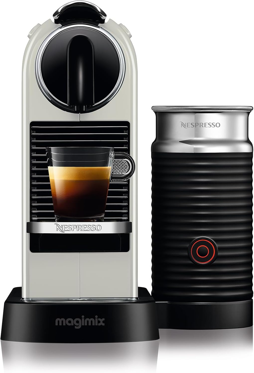 Nespresso Magimix 11319 Citiz und Milchkaffeemaschine, Weiß