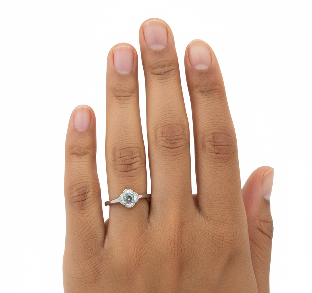 Srebrny pierścionek Próby 925