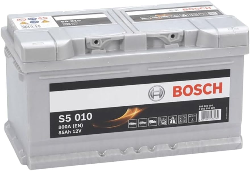 0 092 S50 100 S5 010 Autobaterie/Starterbatterie 85Ah 12V 800A DIN/ISO LB4 Kompatibel mit VW GOLF VI 5K1 Multivan V 7HM, 7HN, 7HF, 7EF, 7EM, 7EN GOLF III 1H1 PASSAT Variant 3B5 PASSAT 3B2