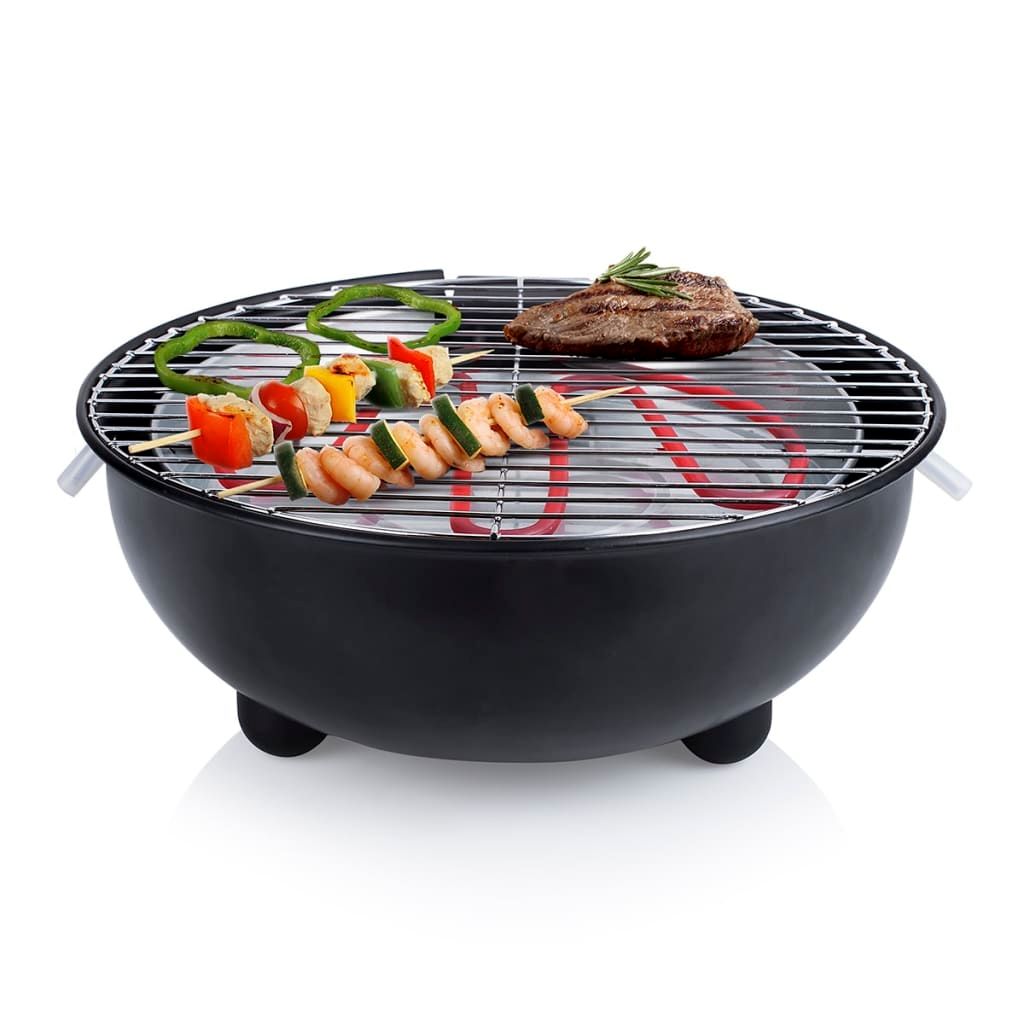 Grill elektryczny stołowy Tristar BQ-2880 1250W 30cm czarny