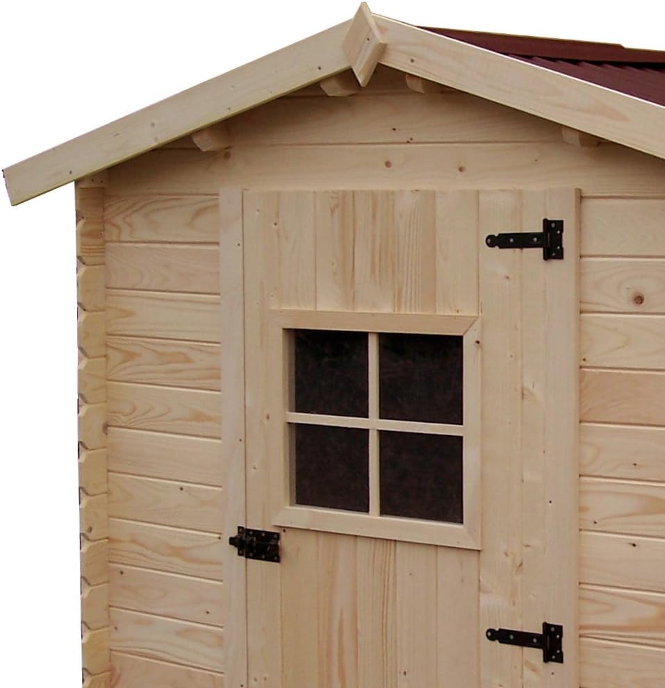 Gartenhaus aus Holz / Schuppen, 195 x 195 x (H) 200 cm, mit Boden, AL2020.01N