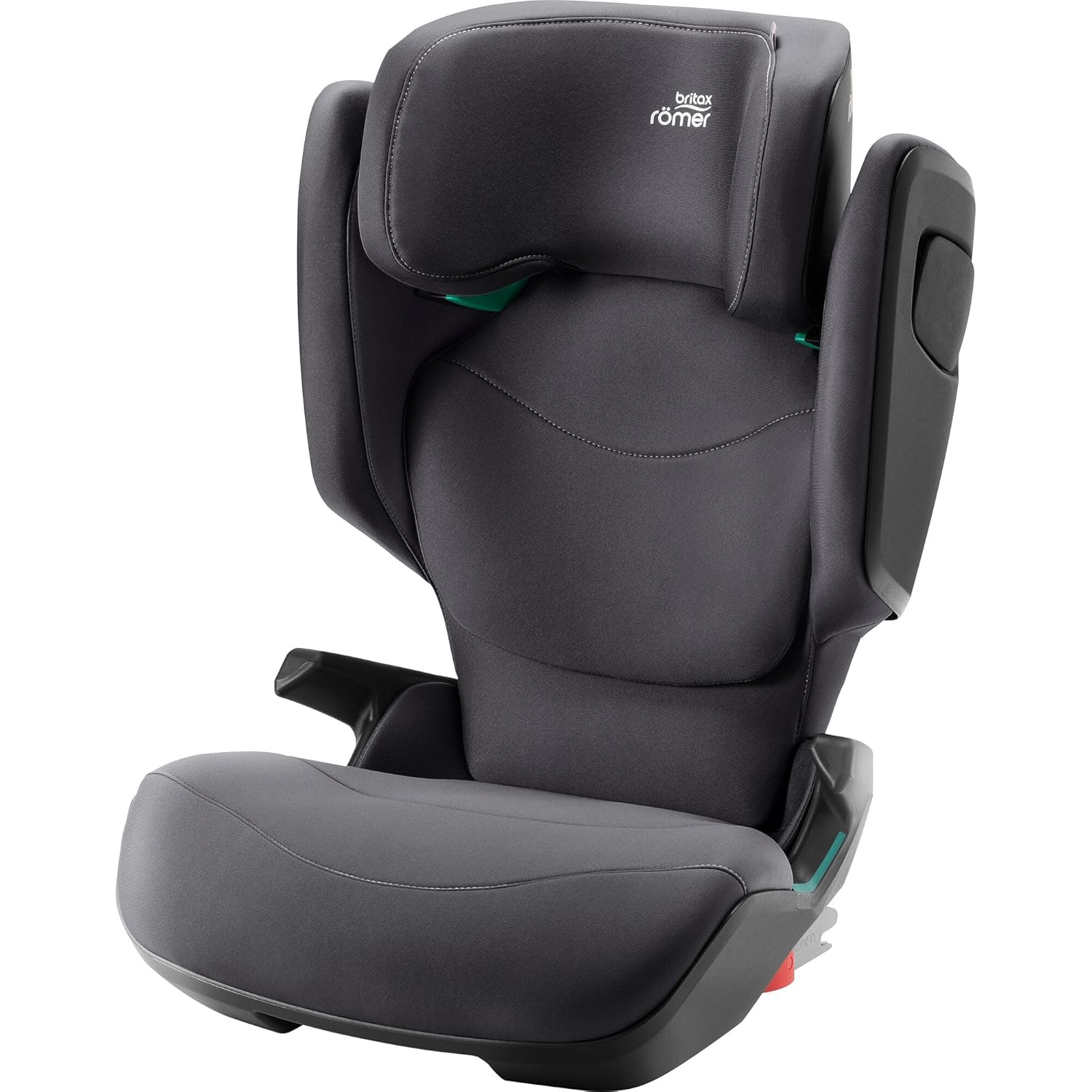 BRITAX R?MER Kindersitz KIDFIX PRO M, f��r Kinder von 100-150 cm (i-Size) mit und ohne ISOFIX, 3,5-12 Jahre, Midnight Grey | Classic