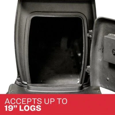 2025 900 square feet EPA-exempt cast iron stove