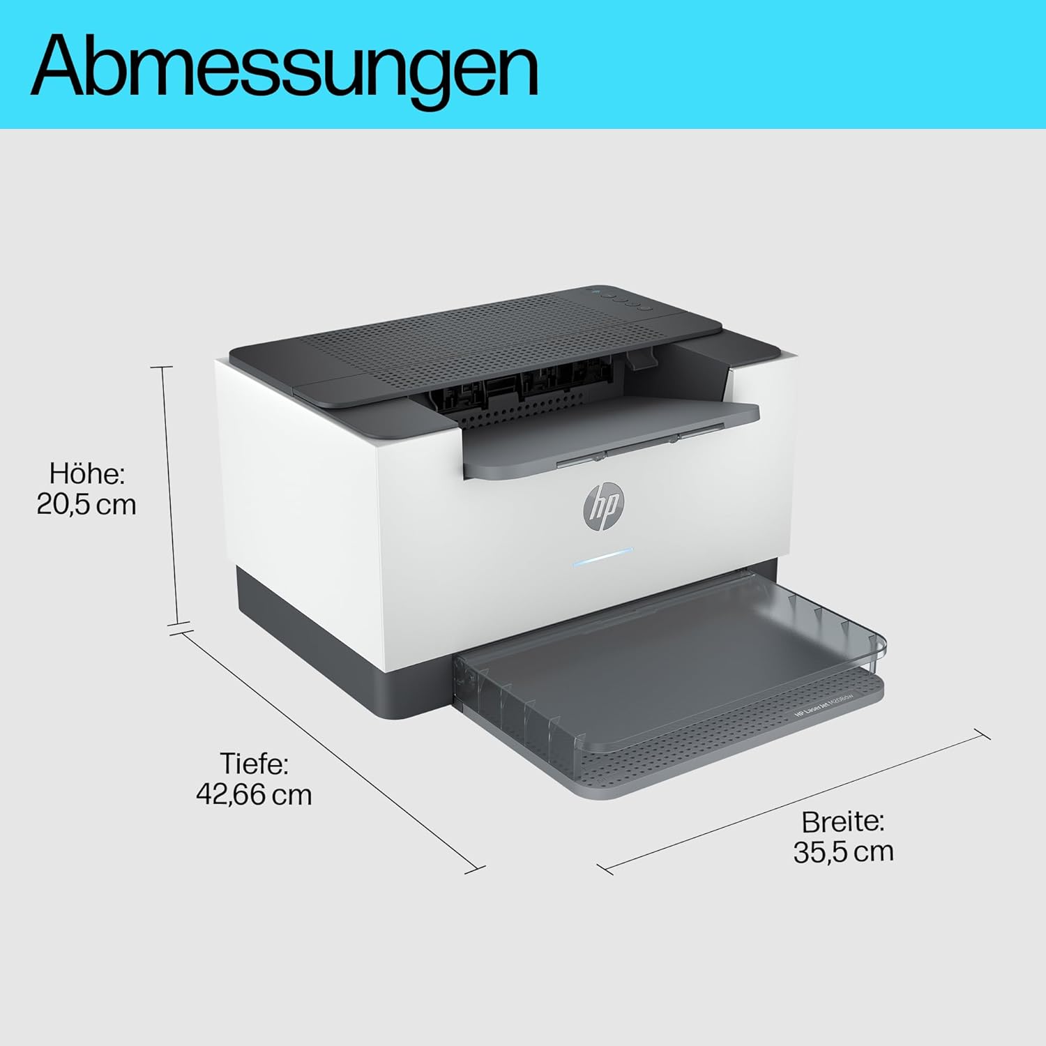 HP LaserJet MFP M235sdw Multifunktions-Laserdrucker Schwarzweiß, Drucken, Kopieren, Scannen, Automat.beidseitiger Druck, Dual-Band Wi-Fi, USB, LAN, HP Smart App, Intelligente Benutzeroberfläche