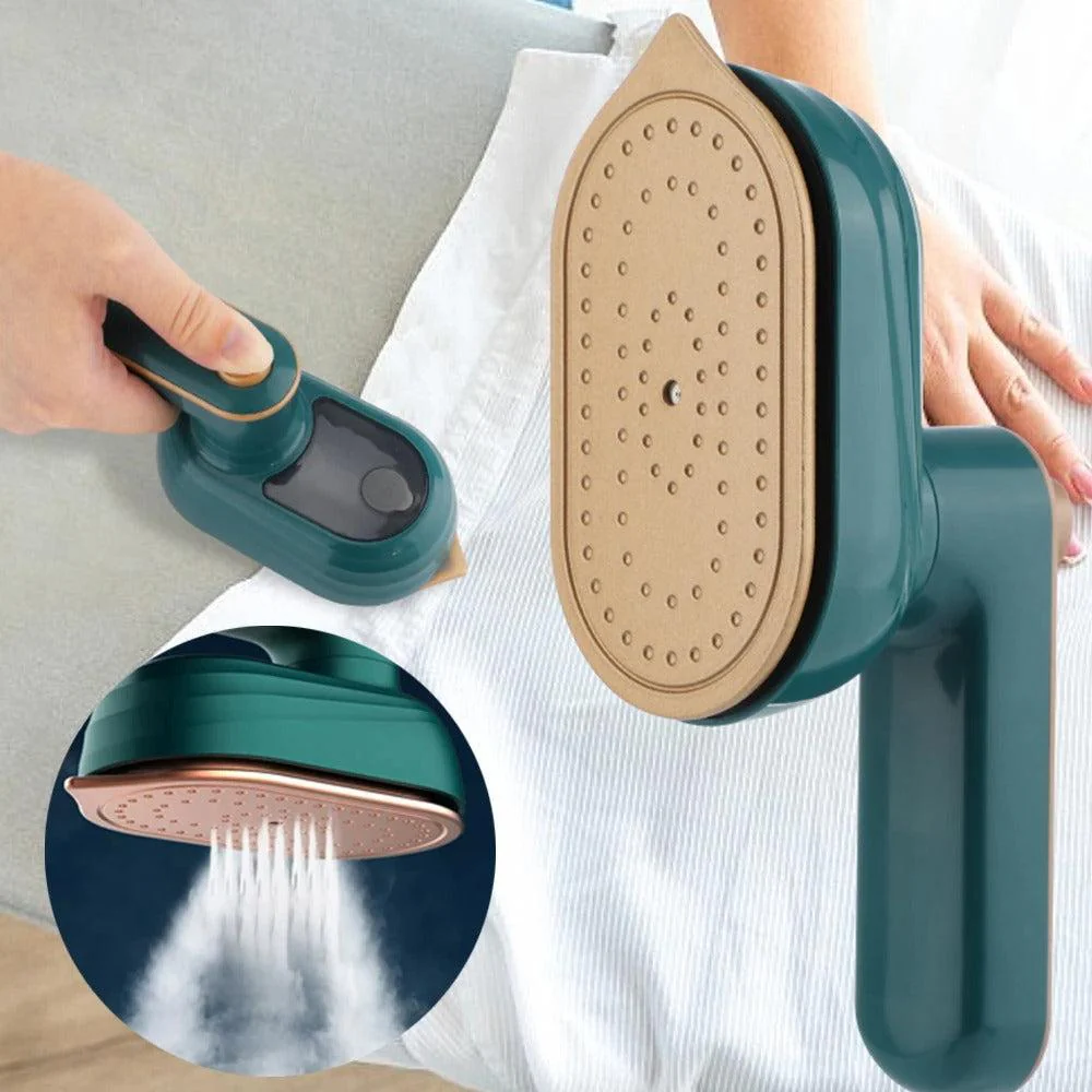 Mini Handheld Rotating Steam Iron – Portable Wet & Dry