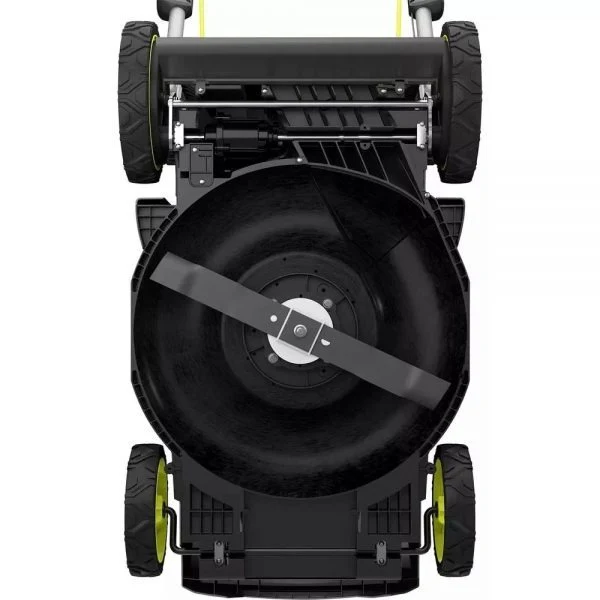 RYOBI 40V Brushless 20 in. Walk Behind Self-Propelled Mower/String Trimmer/Leaf Blower with (2) Batteries and (2) Chargers